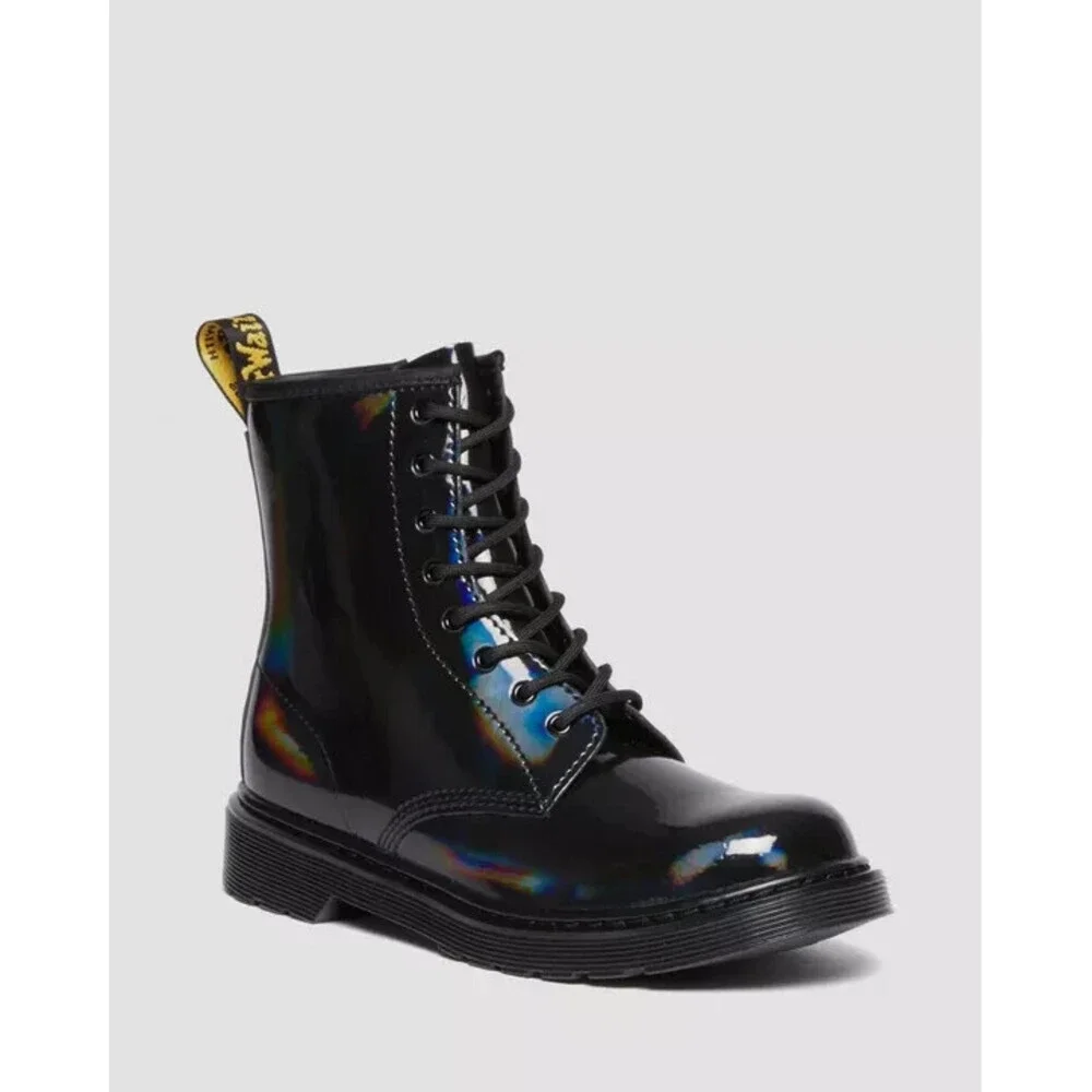 Dr. Martens 1460 31270001 Boots Kids US 5 Black Rainbow Patent Leather ZOGG589